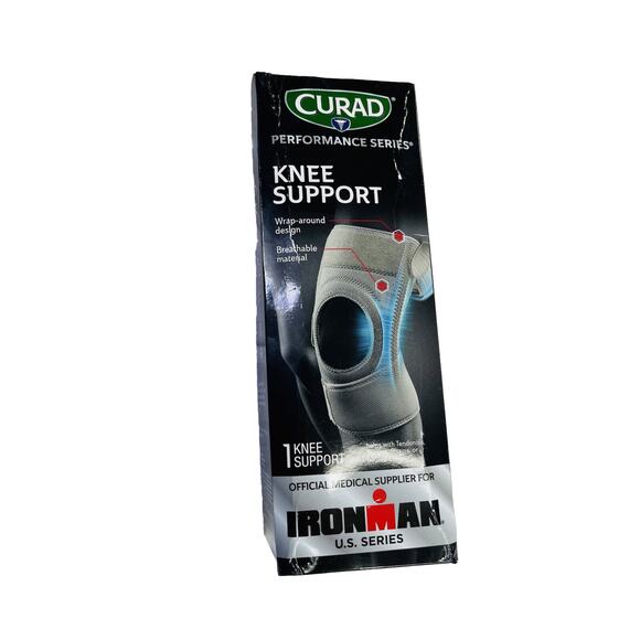 Curad Performance Series Knee Support Wrap Around Design Breathable Material - Picture 1 of 8